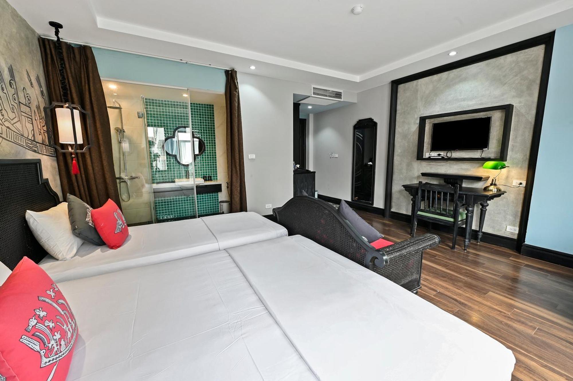 22Land 52 Ngo Huyen Hotel & Spa Hanói Exterior foto